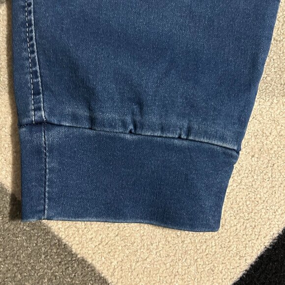 NWT Jessica Simpson Absolute Flex Denim Pull-on Joggers Women's L - Picture 6 of 11